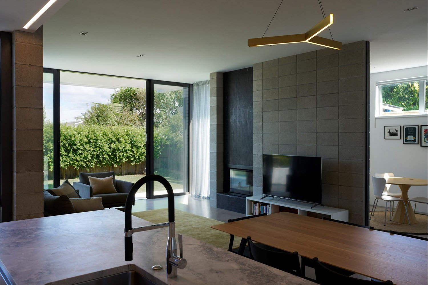 Ponsonby home new build exterior and landscaping